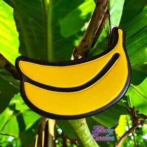 Yellow Banana Bag - Novelty Purse